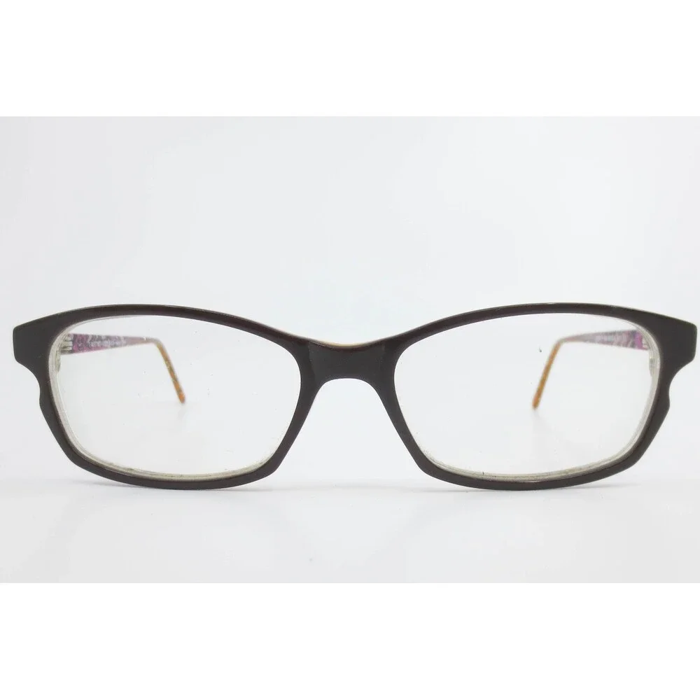 Lafont Issy & La Liberty 559 Eyeglasses Brown Purple Leopard France 50-14-137